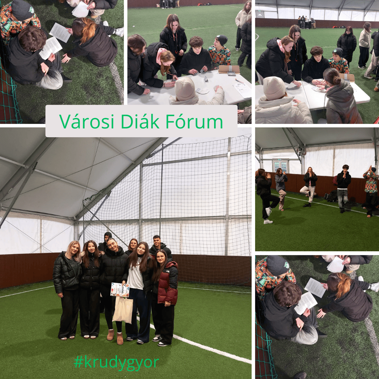 Városi csapatvetélkedő középiskolásoknak Győrben