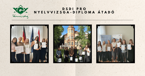 DSD I PRO nyelvvizsga-diploma