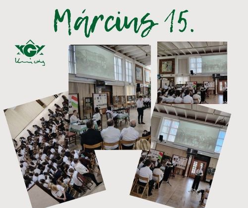 Márcuis 15 megemlékezés