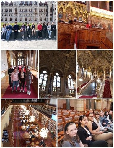Parlamenti látogatás Budapesten